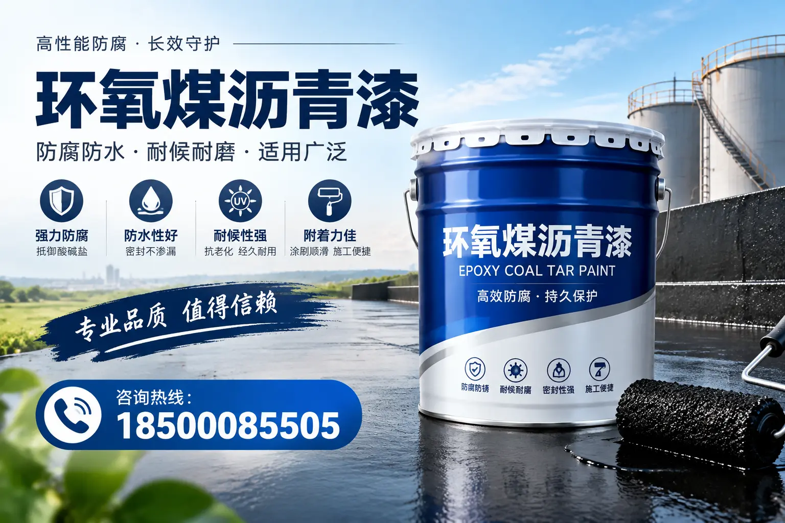 环氧煤沥青漆与油漆的区别,梧州消费者最关心的问题
